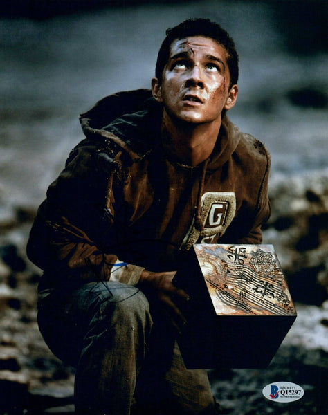 Shia LaBeouf Signed Autographed 8x10 Photo Transformers Actor Beckett COA