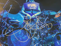 Danny Carey Tool Signed Autograph 11x14 Photo Drummer Tool Band Beckett COA