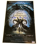 Guillermo Del Toro Signed Autographed Pan's Labyrinth Movie Poster Beckett COA