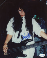 Johnette Napolitano Concrete Blonde Signed Autograph 8x10 Photo Singer ACOA COA