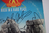 Aerosmith Full Band Signed Autographed ROCK IN A HARD PLACE Record Album BAS COA