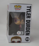 Brad Pitt Signed Autograph Fight Club Tyler Durden Funko Pop 919 Beckett COA