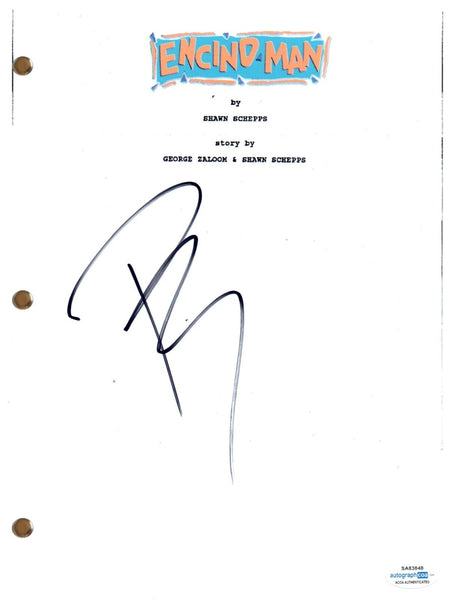 Pauly Shore Signed Autograph Encino Man Full Script Screenplay ACOA COA