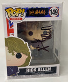 Rick Allen Def Leppard Signed Autograph Funko Pop 149 Figure Drummer Beckett COA