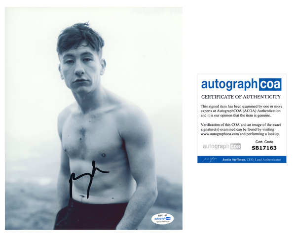 Barry Keoghan Signed Autographed 8x10 Photo The Eternals Batman Actor ACOA COA