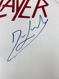 Dave Lombardo Signed Autographed 12" Drumhead Slayer Drummer Beckett COA