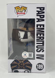 Tobias Forge Ghost Signed Autographed Papa Emeritus IV Funko Pop 189 Beckett COA