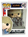 Joe Elliott Def Leppard Signed Funko Pop Rocks #147 Autograph Figure Beckett COA