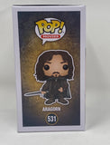 Viggo Mortensen Signed Aragorn The Lord of The Rings Funko Pop 531 Beckett COA