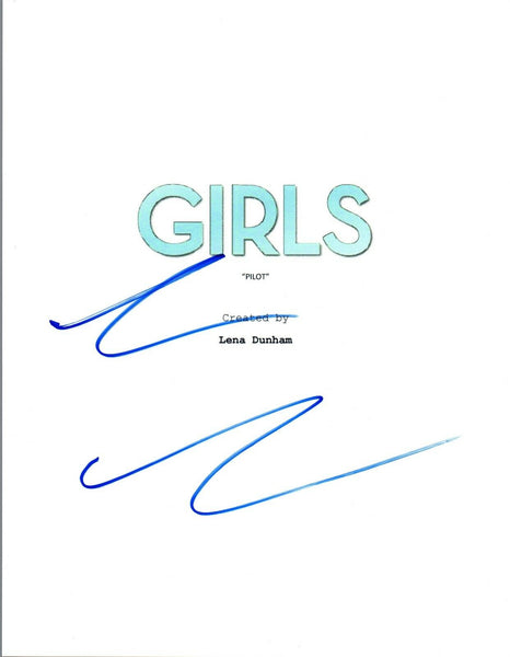 Lena Dunham Signed Autographed GIRLS Pilot Episode Script COA VD