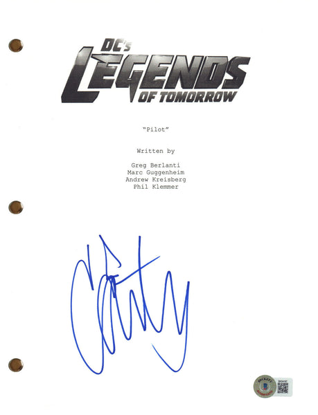 Caity Lotz Signed Autograph DC's Legends of Tomorrow Pilot Script Beckett COA