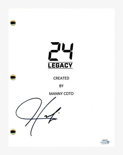Corey Hawkins Signed Autographed 24 Legacy Pilot Script Full Screenplay ACOA COA