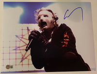 Corey Taylor Signed Autograph 11x14 Photo Slipknot Stone Sour Proof Beckett COA