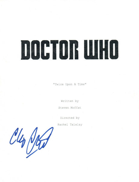Chris Chibnall Signed DOCTOR WHO Twice Upon A Time Script Showrunner COA