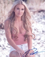 Toneata Morgan Signed Autographed 8x10 Photo Actress Model COA