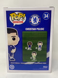 Christian Pulisic Signed Funko Pop Chelsea Football Club Autograph Beckett COA