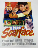 Oliver Stone Signed Autographed Scarface 12x18 Movie Poster Beckett BAS COA