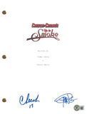 Cheech Marin & Tommy Chong Signed Autograph Up In Smoke Movie Script Beckett COA