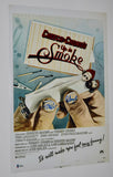 Cheech Marin & Tommy Chong Signed 12x18 Poster Up In Smoke Beckett BAS COA