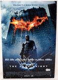 Christian Bale Signed Autograph The Dark Knight 12x18 Movie Poster Photo BAS COA