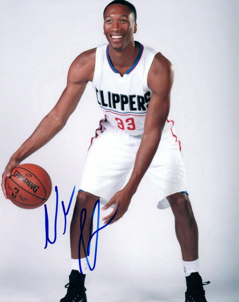 Wesley Johnson Wes Signed Autographed 8x10 Photo LA Los Angeles Clippers COA AB