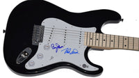 Mike Love Bruce Johnston Signed Autograph Electric Guitar Beach Boys Beckett COA