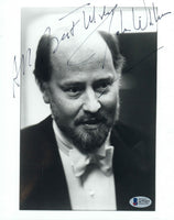 John Williams Signed Autographed 8x10 Photo STAR WARS Composer BAS Beckett COA
