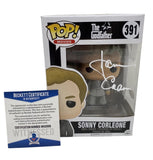 James Caan Signed Autographed Funko Pop Sonny Corleone The Godfather Beckett COA