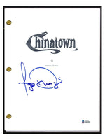 Faye Dunaway Signed Autographed Chinatown Movie Script Screenplay Beckett COA