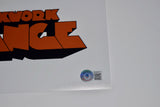 Malcolm McDowell Signed A Clockwork Orange 11x17 Movie Poster Beckett BAS COA