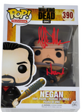 Jeffrey Dean Morgan Signed Funko Pop The Walking Dead Negan 390 Autograph BAS