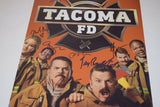 Tacoma FD Cast Signed Autograph 11x17 Photo Poster x8 Steve Lemme Heffernan COA