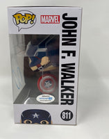 Wyatt Russell Signed Funko Pop The Falcon & Winter Soldier John Walker ACOA COA