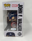 Wyatt Russell Signed Funko Pop The Falcon & Winter Soldier John Walker ACOA COA