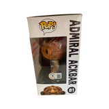 Tim Rose Signed Admiral Ackbar Funko Pop Star Wars It's A Trap Beckett COA