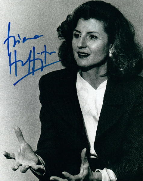 Arianna Huffington Signed Autographed 8x10 Photo The Huffington Post COA VD