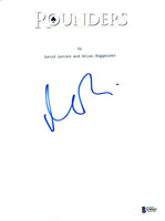 Matt Damon Signed Autographed ROUNDERS Full Movie Script Screenplay BAS COA