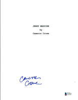 Cameron Crowe Signed Autographed JERRY MAGUIRE Script Beckett BAS COA