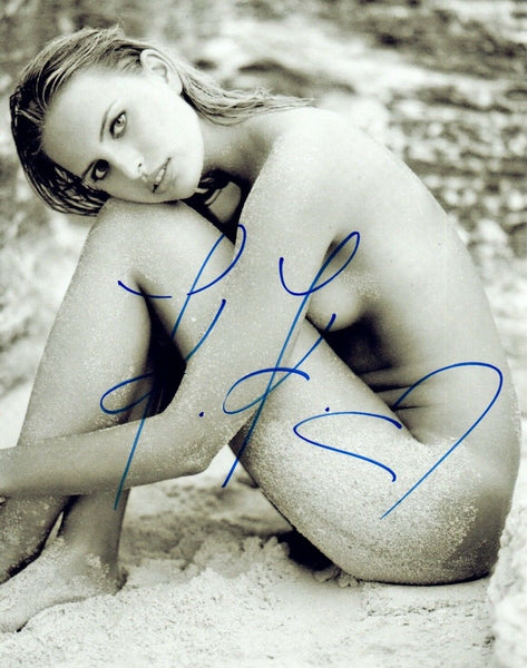Karolina Kurkova Signed Autographed 8x10 Photo Nude Pose Model COA VD