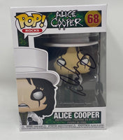 Alice Cooper Signed Autographed Funko Pop Rocks #68 Figure Beckett COA