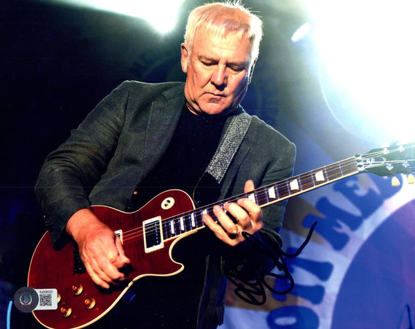 Alex Lifeson Rush Signed Autographed 8x10 Photo Band Guitarist Beckett COA