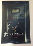 Annabelle Comes Home Cast Signed 11X17 Photo Patrick Wilson James Wan x6 COA