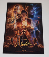 Aladdin 2019 Cast Signed 11x17 Photo Alan Menken Marwan Kenzari Guy Ritchie COA