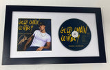 Parker McCollum Signed Autographed Gold Chain Cowboy Framed CD Display ACOA COA