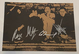 THE 1975 Band Signed Autographed Notes On A Conditional Form Photo Art Card COA