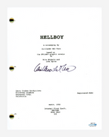 Guillermo Del Toro Signed Autographed Hellboy Movie Script Screenplay ACOA COA