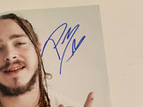 Post Malone Signed Autographed 11x14 Photo Hollywood's Bleeding Beckett BAS COA