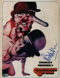 Malcolm McDowell Signed Autograph 11x14 Photo A Clockwork Orange Beckett COA