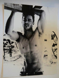 Taylor Kinney Signed Autographed 11x14 Photo Chicago Fire Shirtless Pose COA VD