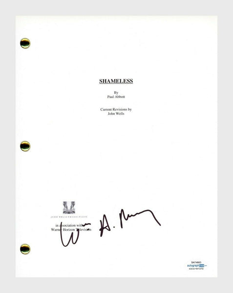 William H Macy Signed Autographed Shameless Pilot Episode Script ACOA COA